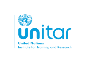 UNITAR logo with text United Nations Institute for Training and Research.